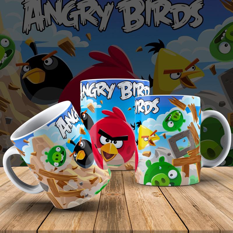 Caneca Angry Birds