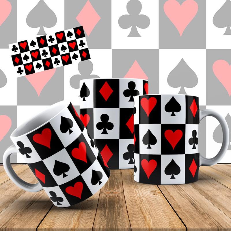 Caneca Carta de Baralho