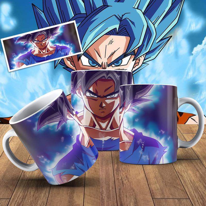 Caneca Personalizada Dragon Ball Z Goku Super Sayajin Azul