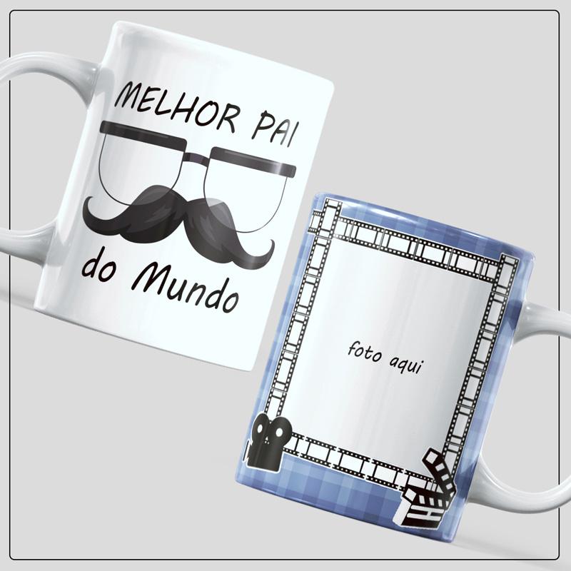 Caneca Personalizada Dia dos Pais: Melhor Pai do Mundo